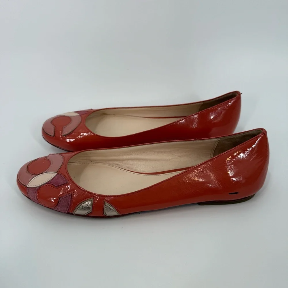 Coach Kora Patent Ballet Flats - Picture 4 of 7